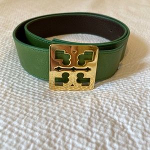 Tory Burch square buckle reversible belt